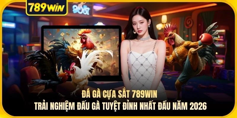 Đá Gà Cựa Sắt 789WIN - Trải Nghiệm Đấu Gà Tuyệt Đỉnh Nhất Đầu Năm 2026