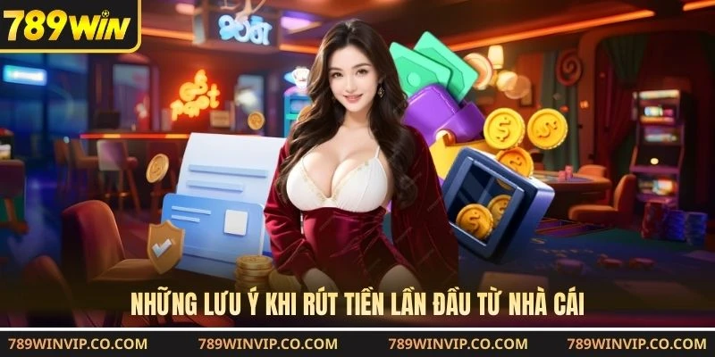 Những lưu ý khi rút tiền lần đầu từ nhà cái